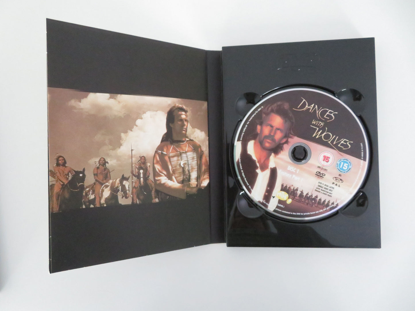 Dances With Wolves - 3 Disc Special Edition (DVD) Costner 1990 Region 2