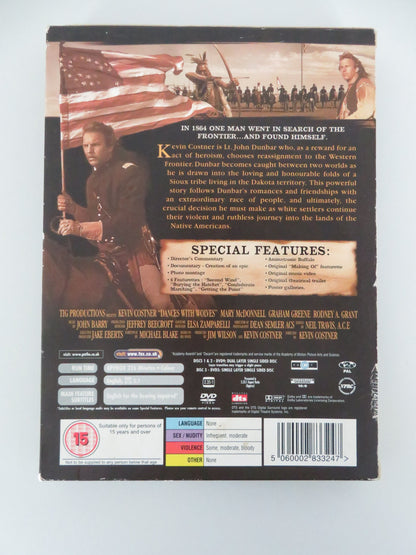 Dances With Wolves - 3 Disc Special Edition (DVD) Costner 1990 Region 2