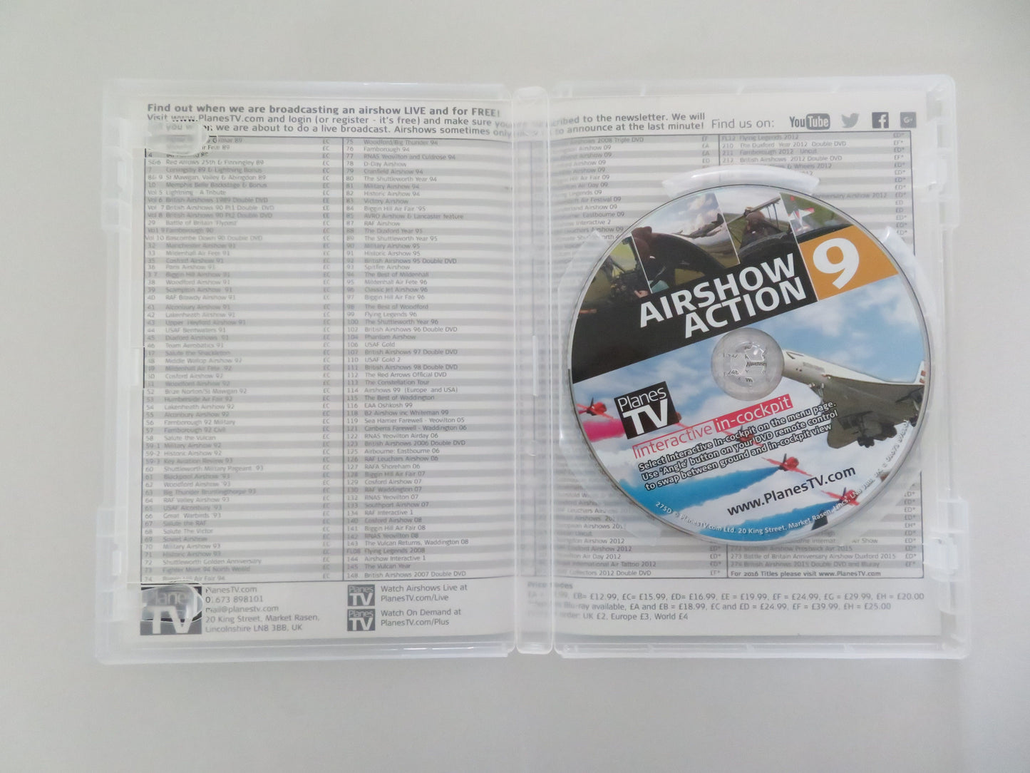 Airshow Action 9 (DVD) Planes TV 2015 Region 0