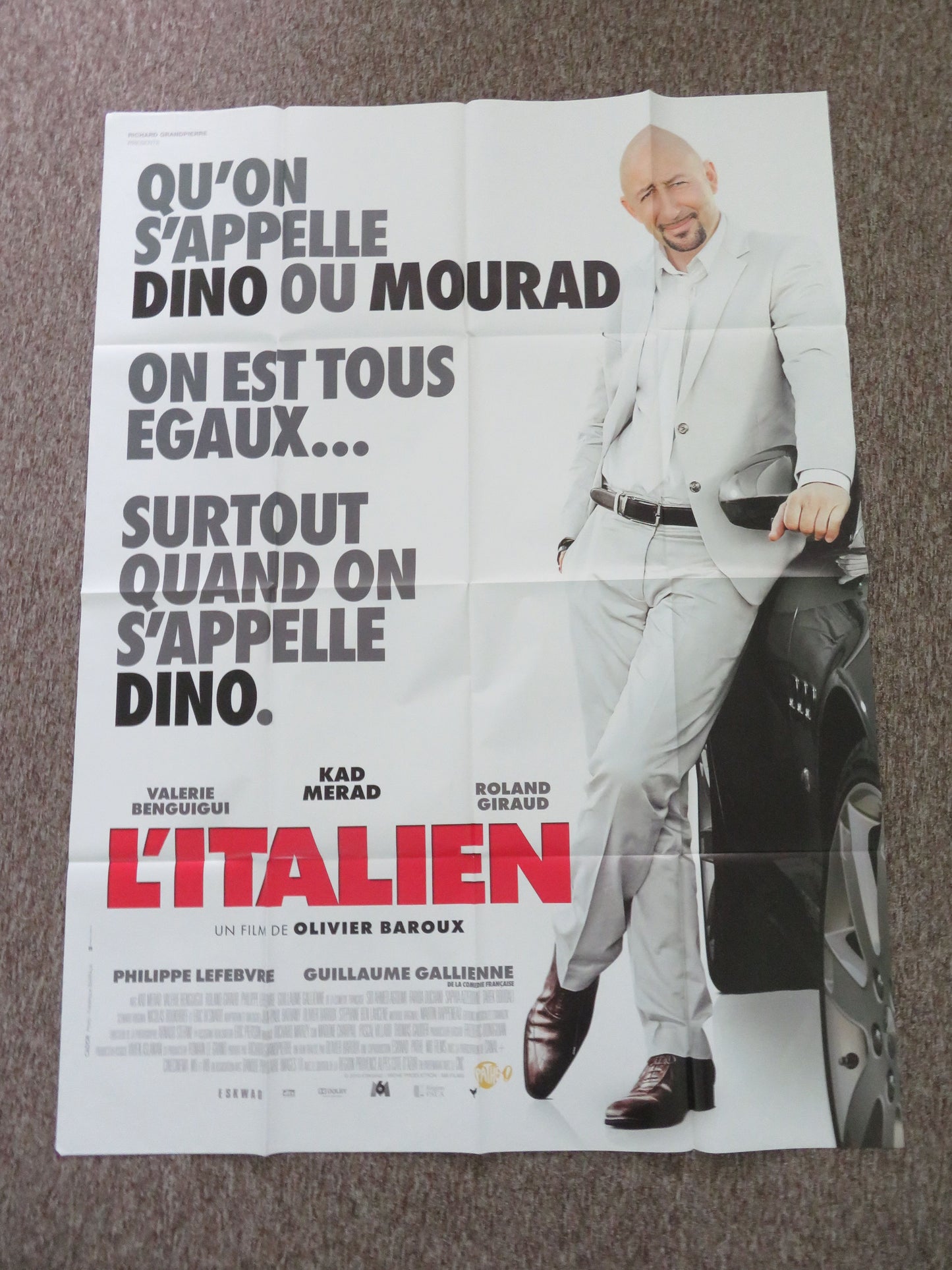 The Italian French Grande Poster Kad Merad Valerie Benguigui 2010