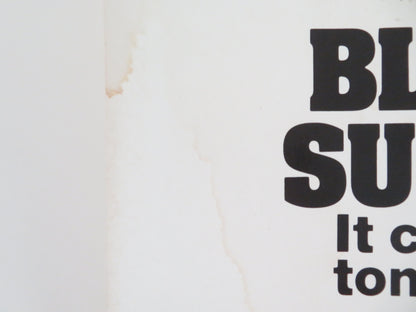 Black Sunday US Half Sheet (22"x 28") Poster Robert Shaw Bruce Dern 1977