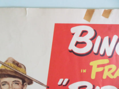 Riding High US Half Sheet (22"x 28") Poster Bing Crosby Coleen Gray 1950