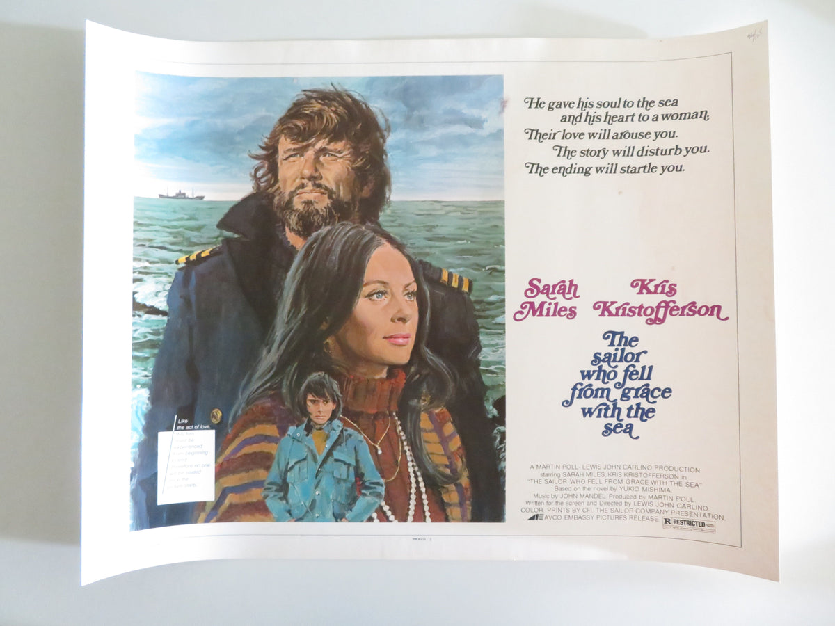 The Sailor Who Fell from Grace with the Sea US Half Sheet (22"x 28") Poster 1976