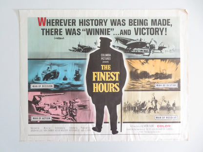 The Finest Hours US Half Sheet (22"x 28") Poster Orson Welles George Baker 1964