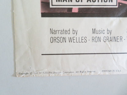 The Finest Hours US Half Sheet (22"x 28") Poster Orson Welles George Baker 1964