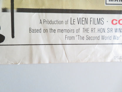 The Finest Hours US Half Sheet (22"x 28") Poster Orson Welles George Baker 1964