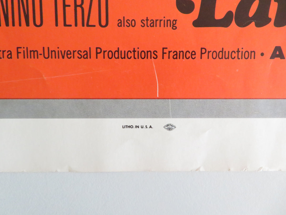 Better a Widow US Half Sheet (22"x 28") Poster Virna Lisi Peter McEnery 1969