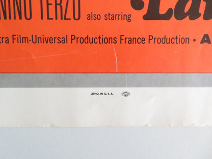 Better a Widow US Half Sheet (22"x 28") Poster Virna Lisi Peter McEnery 1969