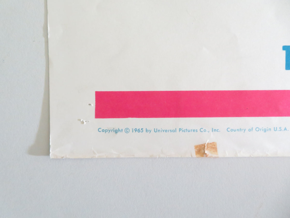 The Ipcress File US Half Sheet (22"x 28") Poster Michael Caine Nigel Green 1965