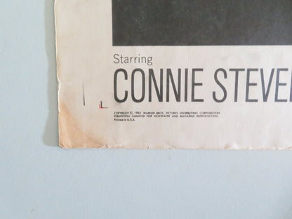 Two on a Guillotine US Half Sheet (22"x 28") Poster Connie Stevens D. Jones 1965