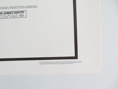 Conduct Unbecoming US Half Sheet (22"x 28") Poster Michael York 1975