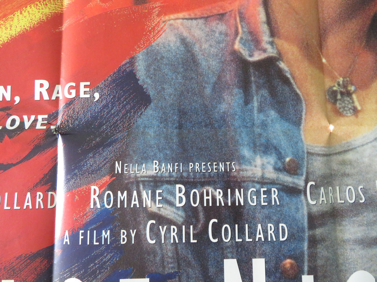 Savage Nights UK Quad Poster Folded Cyril Collard Romane Bohringer 1993