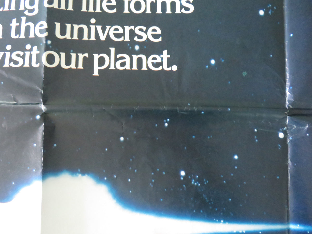 Starman UK Quad Poster Folded Jeff Bridges Karen Allen Charles Martin Smith 1984