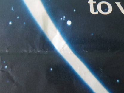 Starman UK Quad Poster Folded Jeff Bridges Karen Allen Charles Martin Smith 1984