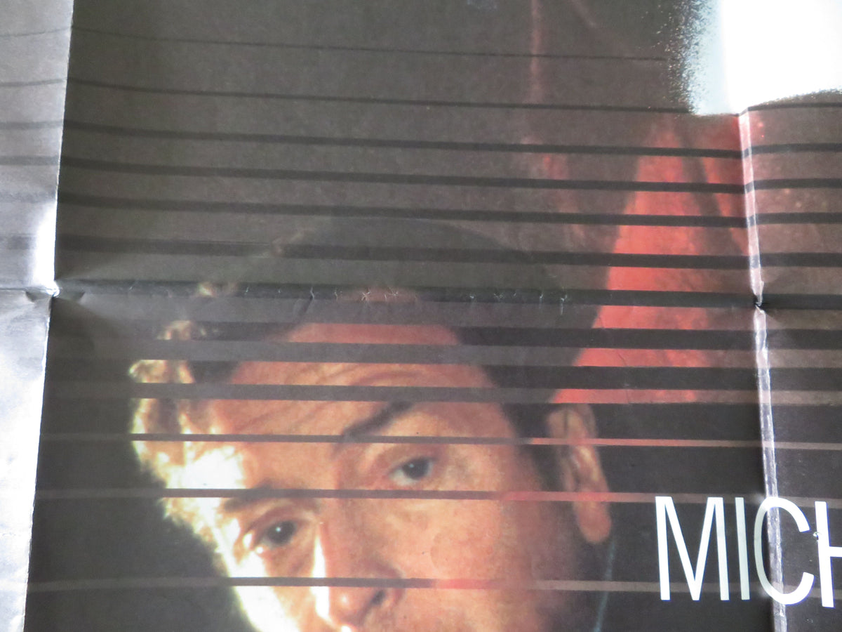The Fourth Protocol UK Quad Poster Folded Michael Caine Pierce Brosnan 1987