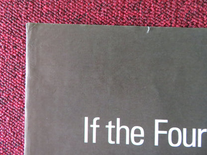 The Fourth Protocol UK Quad Poster Folded Michael Caine Pierce Brosnan 1987