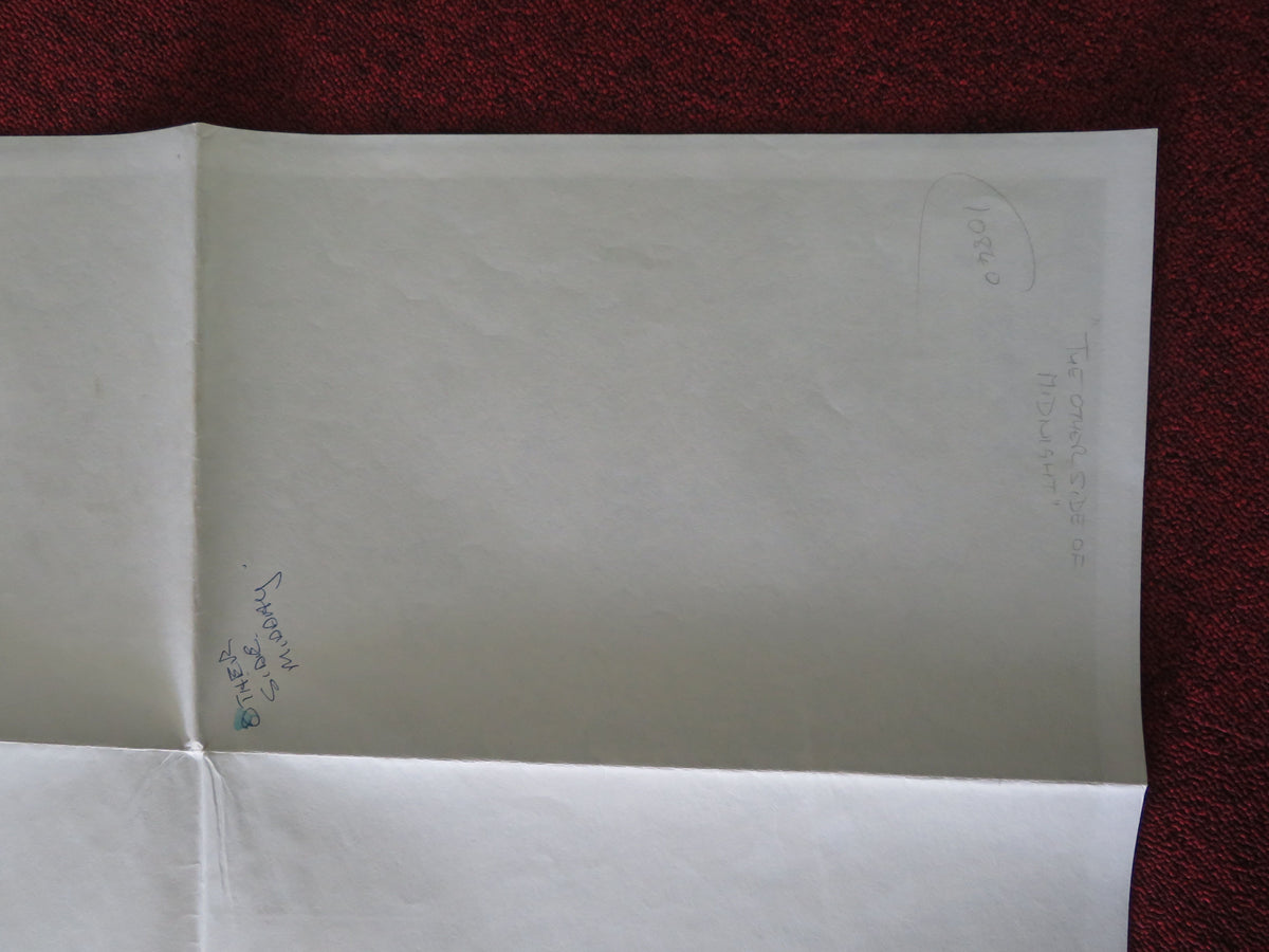 The Other Side of Midnight UK Quad Poster Folded Marie-France Pisier 1977