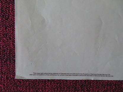 The Big Chill UK Quad Poster Folded Tom Berenger Glenn Close Jeff Goldblum 1983