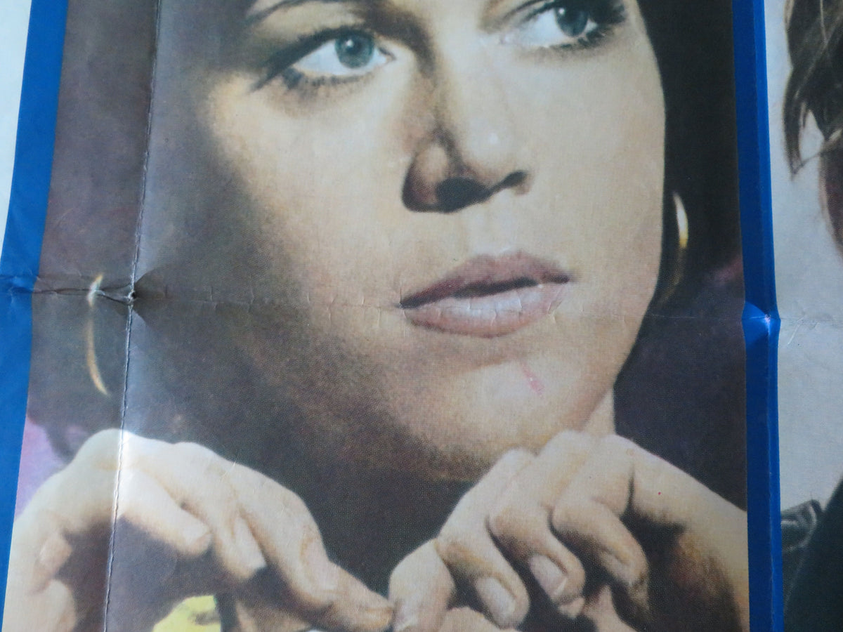 Steelyard Blues UK Quad Poster Folded Mel Stewart Donald Sutherland 1973