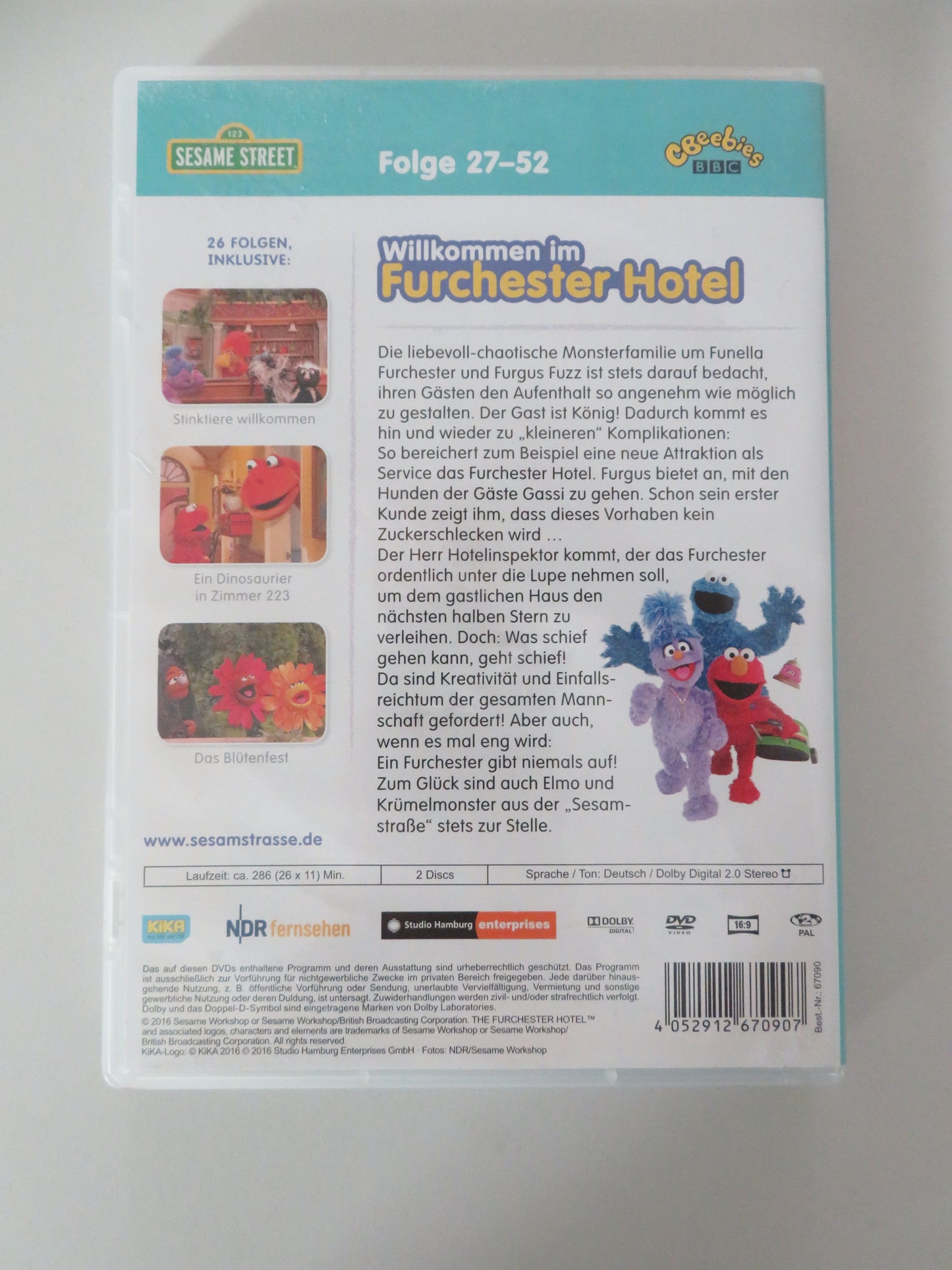 Furchester Hotel Vol. 2 Episodes 27-52 (DVD) Warrick Brownlow-Pike 2016 Region 2