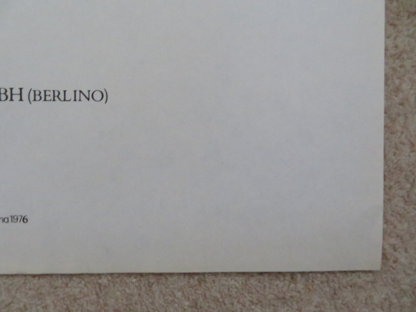 1900 ITALIAN 2 FOGLIO POSTER ROBERT DE NIRO GERARD DEPARDIEU 1976 - Rendezvous Cinema