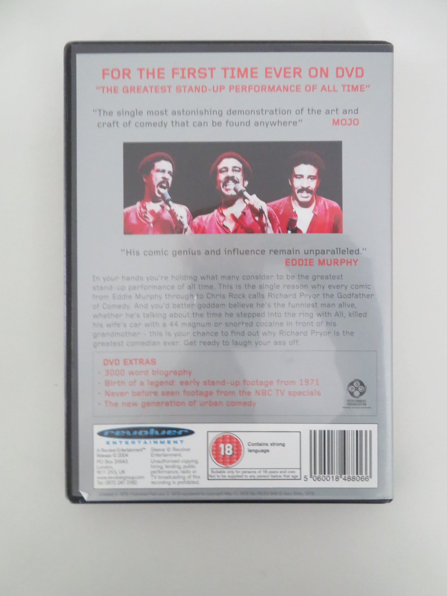 Richard Pryor: Live in Concert - B (DVD) 1979 Region 2