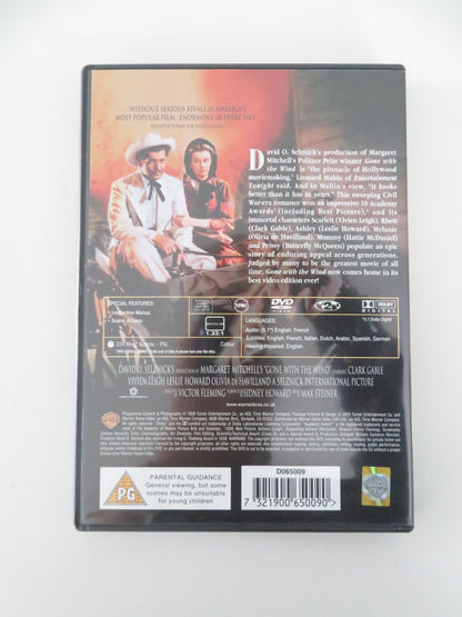Gone with the Wind - B (DVD) Vivien Leigh Clark Gable 1939 Region 2