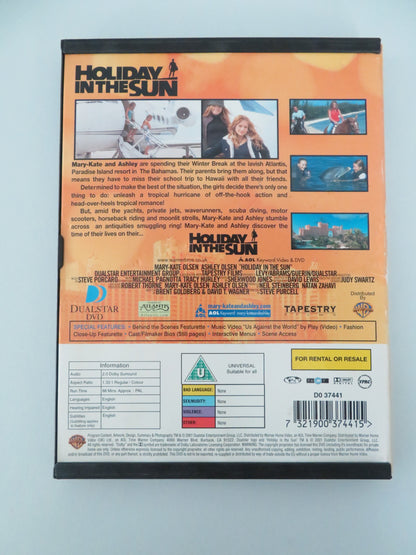 Holiday in the Sun (DVD) Mary-Kate Olsen Ashley Olsen 2001 Region 2