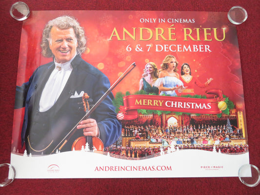 André Rieu's Christmas Concert - Merry Christmas UK Quad Rolled Poster 2025