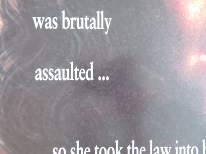 Desperate Justice VHS Video Poster Lesley Ann Warren Bruce Davidson 1993