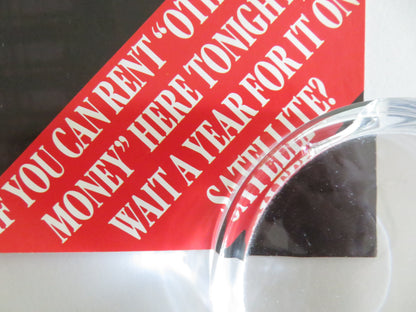 Other People's Money VHS Video Poster Danny DeVito Gregory Peck 1991