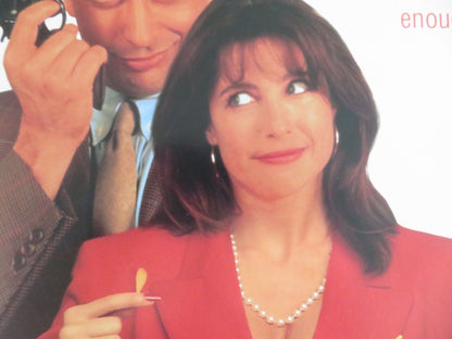 Shooting Elizabeth VHS Video Poster Jeff Goldblum Mimi Rogers 1992