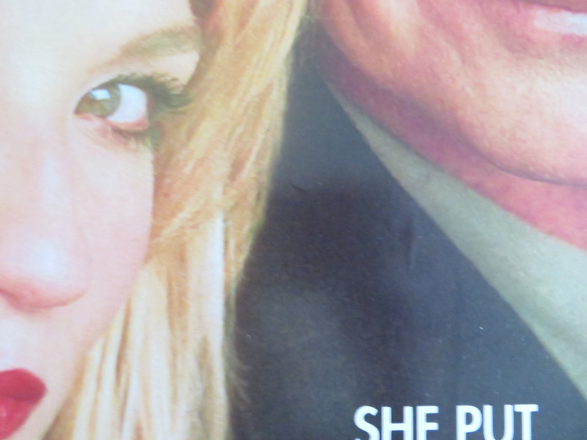 Man Trouble VHS Video Poster Jack Nicholson Ellen Barkin 1992