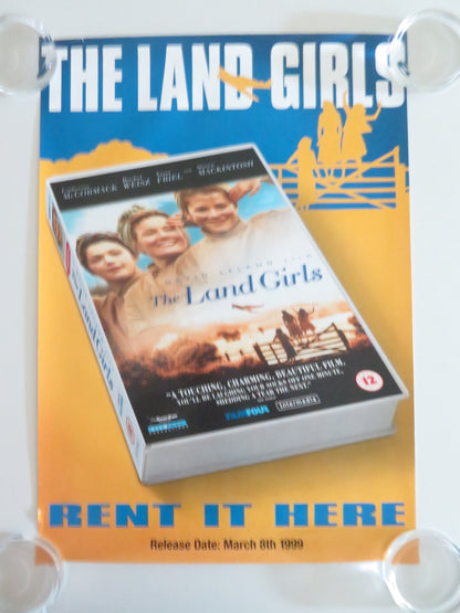 The Land Girls VHS Video Poster Catherine McCormack Rachel Weisz 1998