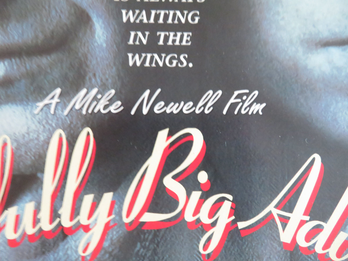 An Awfully Big Adventure VHS Video Poster Hugh Grant Alan Rickman 1995