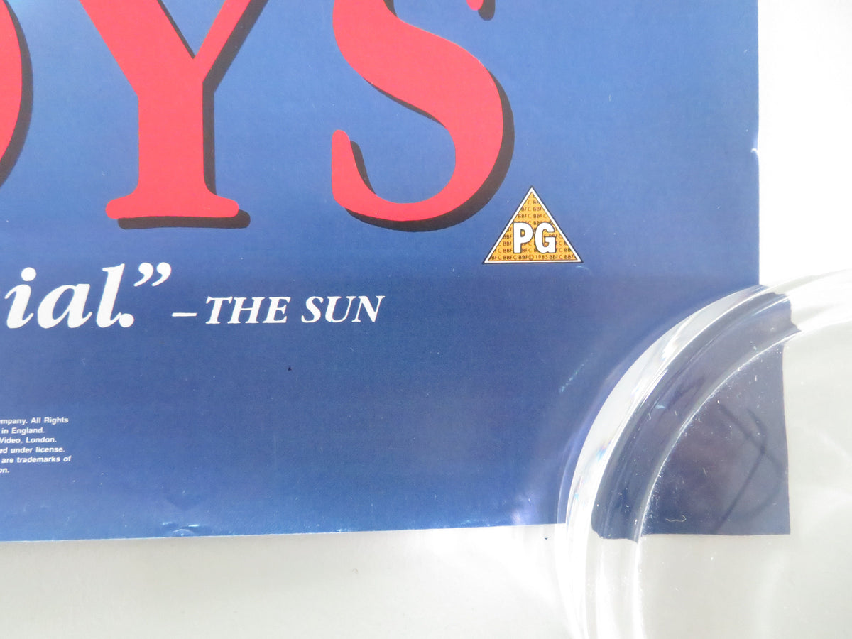 The Playboys VHS Video Poster Albert Finney Aidan Quinn 1992