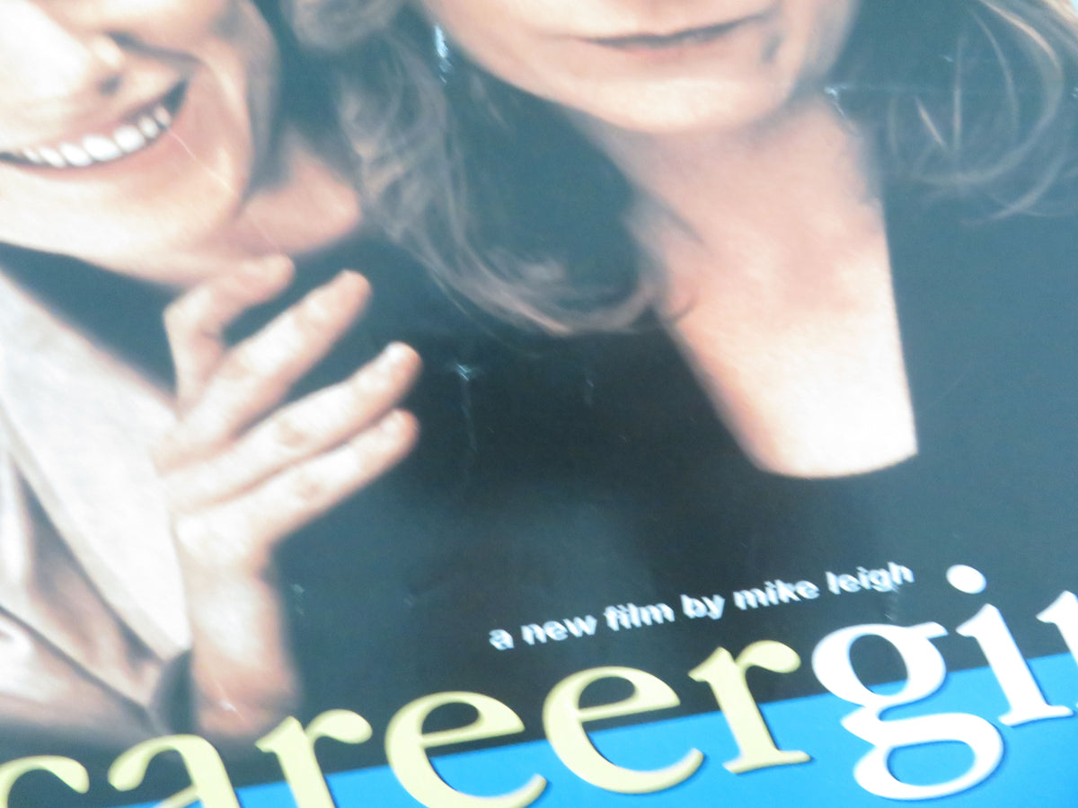Career Girls VHS Video Poster Katrin Cartlidge Lynda Steadman 1997