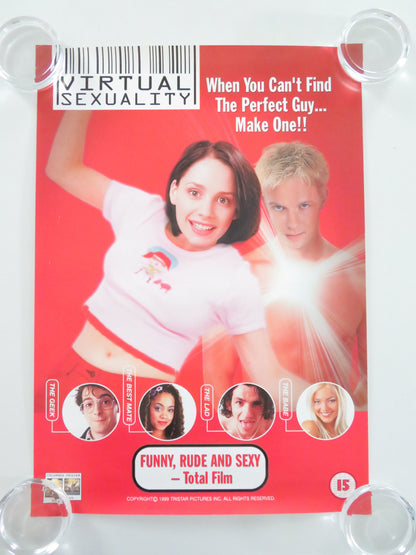 Virtual Sexuality VHS Video Poster Laura Fraser Rupert Penry-Jones 1999