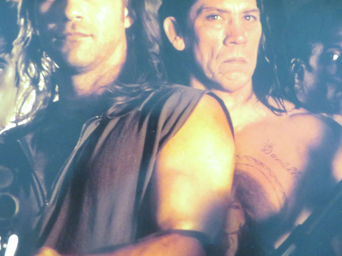 Point Blank VHS Video Poster Mickey Rourke Danny Trejo 1998