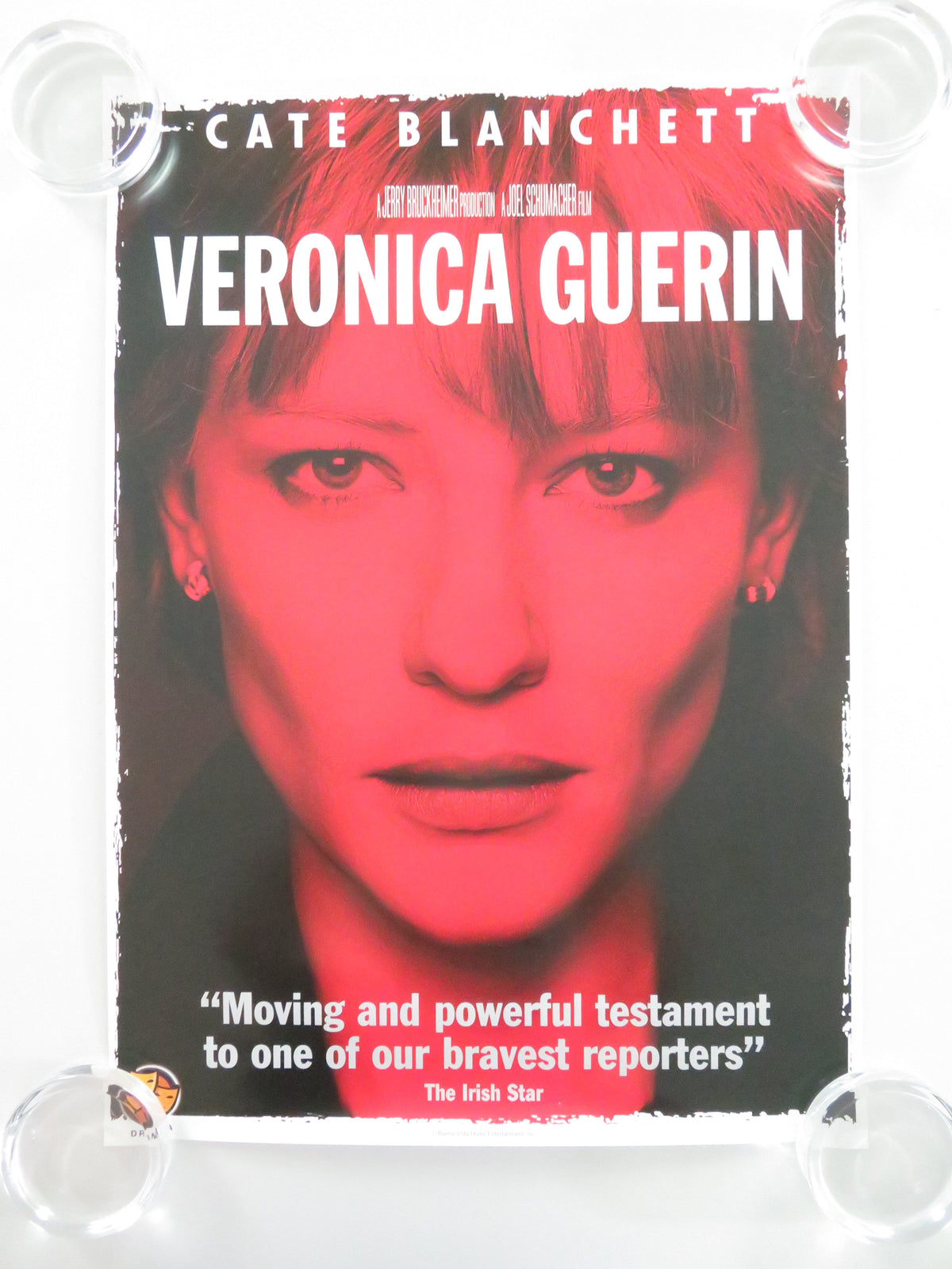 Veronica Guerin VHS Video Poster Cate Blanchett Colin Farrell 2003