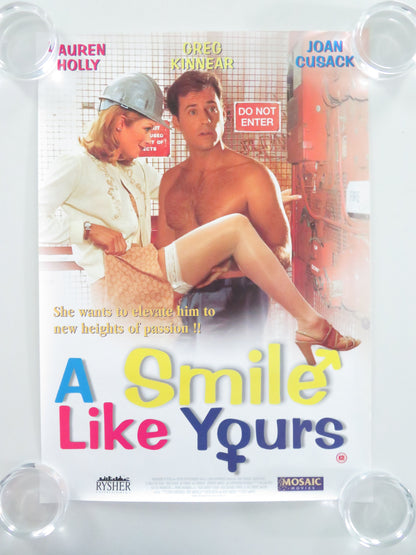 A Smile Like Yours VHS Video Poster Greg Kinnear Joan Cusack 1997