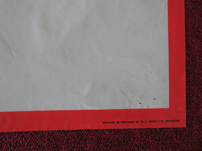 Broadway Danny Rose UK Quad Poster Folded Woody Allen Mia Farrow 1984