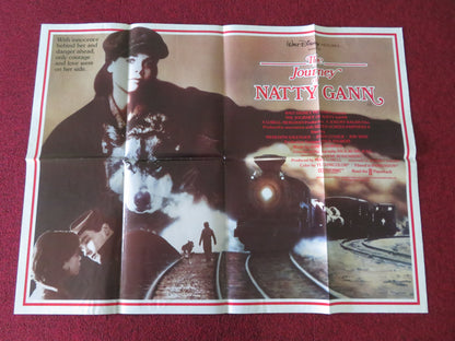The Journey of Natty Gann UK Quad Poster Folded Disney John Cusack 1985