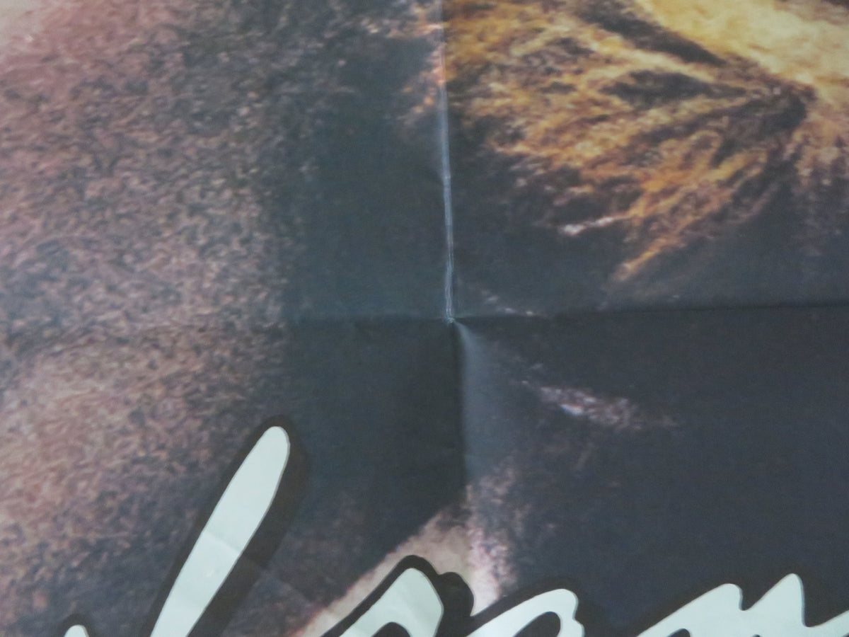 Frances UK Quad Poster Folded Jessica Lange Jonathan Banks 1982