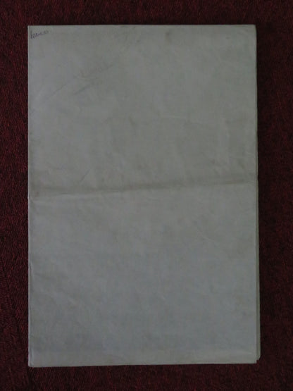 Frances UK Quad Poster Folded Jessica Lange Jonathan Banks 1982