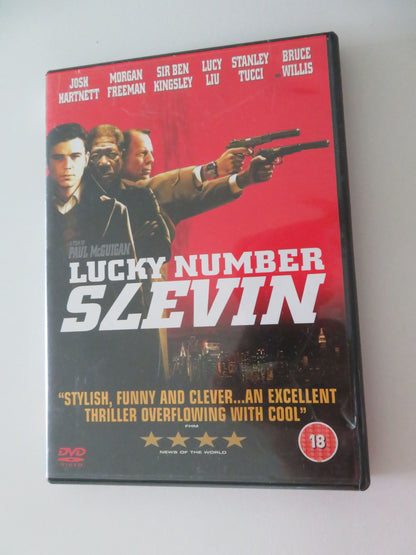 Lucky Number Slevin (DVD) Josh Hartnett Morgan Freeman Region 2
