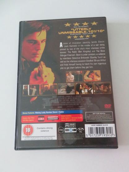 Lucky Number Slevin (DVD) Josh Hartnett Morgan Freeman Region 2