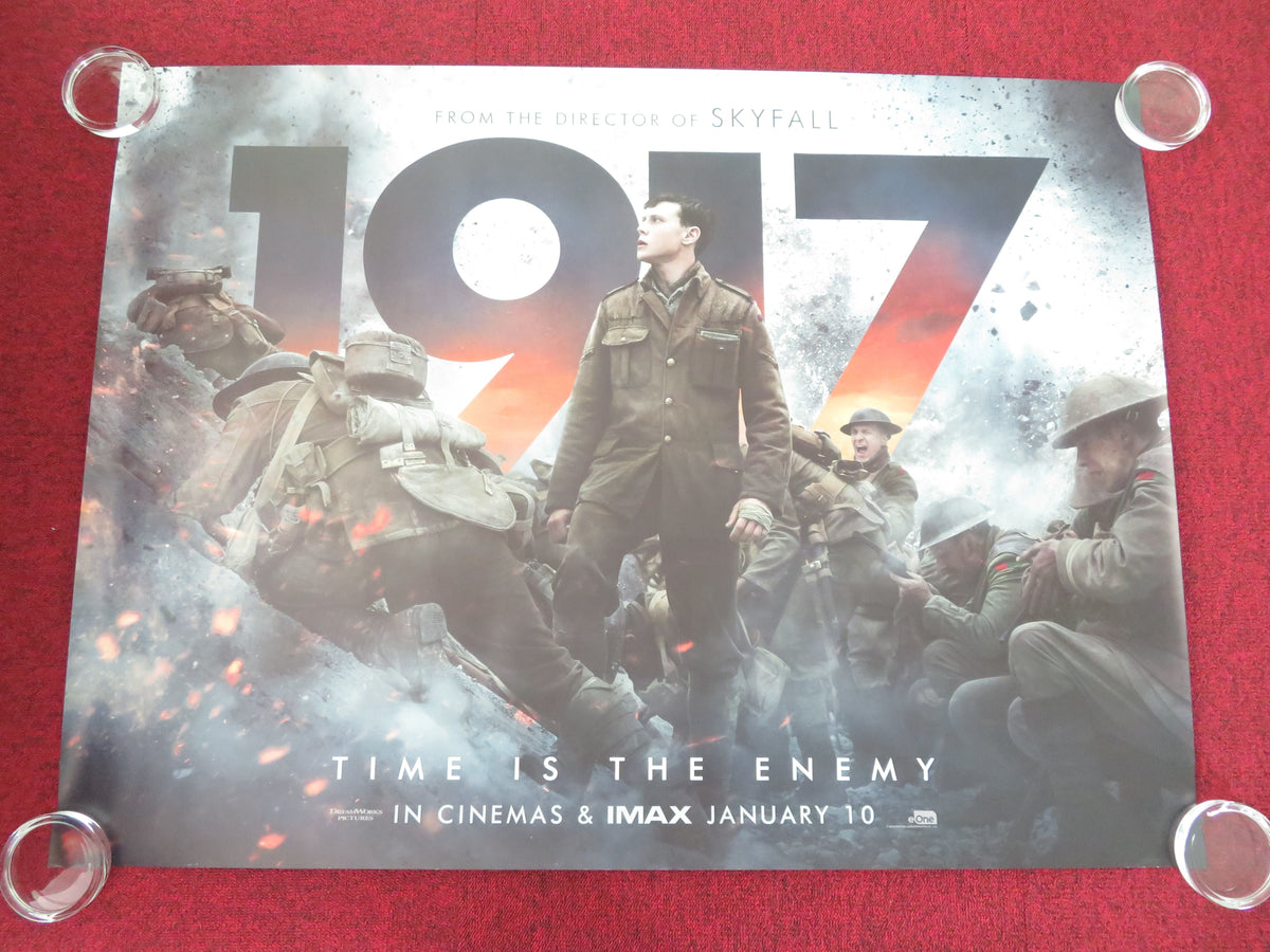 1917 - D UK Quad Rolled Poster George MacKay Colin Firth Daniel Mays 2019 Movie posters