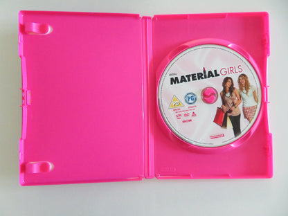 Material Girls (DVD) Hilary Duff Haylie Duff Anjelica Huston 2006 Region 2