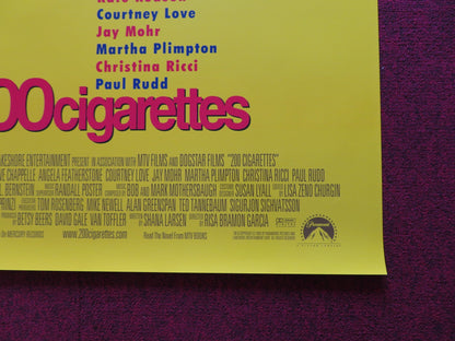 200 CIGARETTES US ONE SHEET ROLLED POSTER BEN AFFLECK CASEY AFFLECK 1999 - Rendezvous Cinema